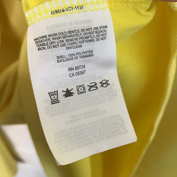 Columbia Yellow PFG Terminal Tackle Omni-Shade Long Sleeve Top sz L - Picture 10 of 10